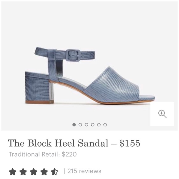 Everlane Shoes - New, Everlane Block Heel Sandal, size 9.5